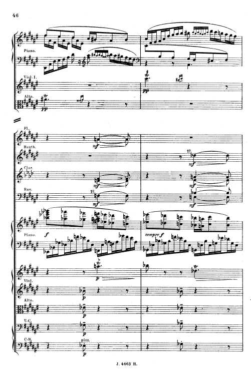 叙事曲 Ballade for Piano and Orchestra Op.19钢琴谱