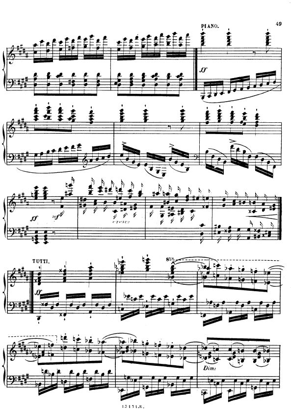 12首小调练习曲 12 Etudes in All Minor Keys Op.39钢琴谱