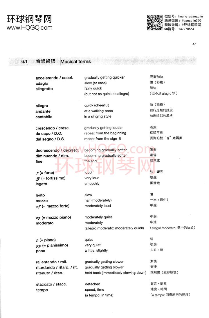 英皇钢琴考级乐理练习第一级钢琴谱