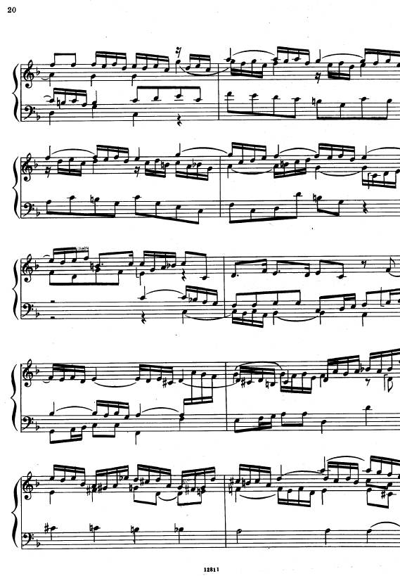 F大调第二组曲 Suite No.2 in F Major HWV 427钢琴谱