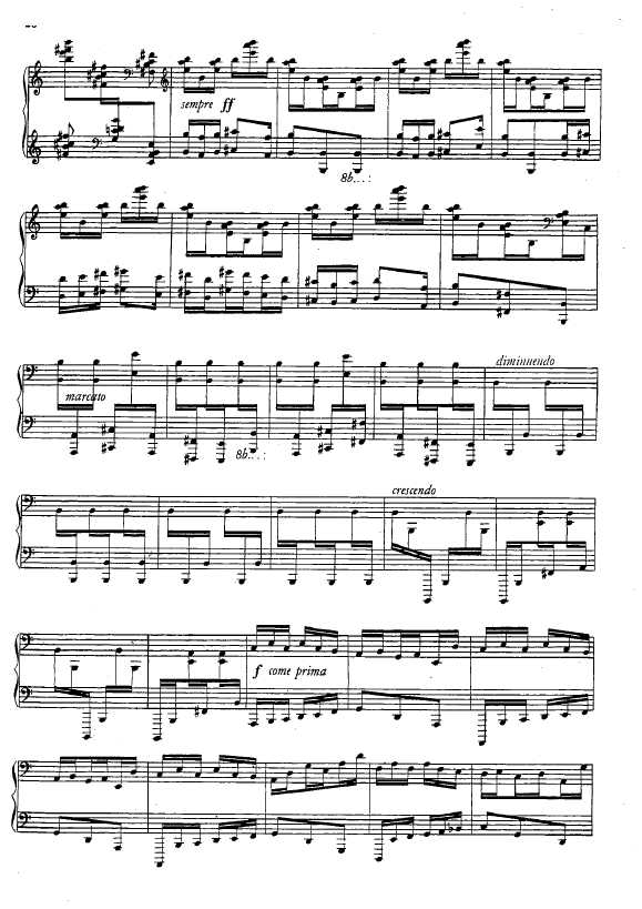 第一钢琴奏鸣曲 Piano Sonata No.1 Op.22钢琴谱