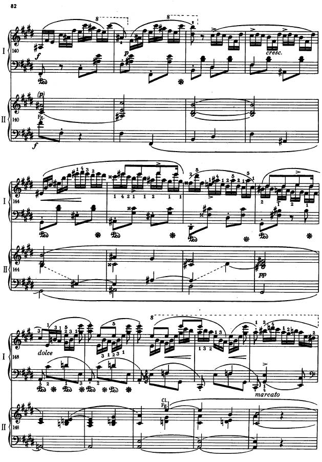 e小调第一钢琴协奏曲 Op.11 Piano Concerto No.1 in e Minor Op.11钢琴谱