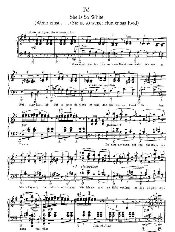 6首歌曲改编曲 6 Piano Transcriptions of Songs Op.41钢琴谱