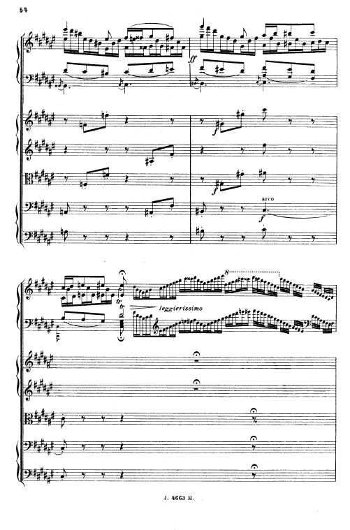 叙事曲 Ballade for Piano and Orchestra Op.19钢琴谱