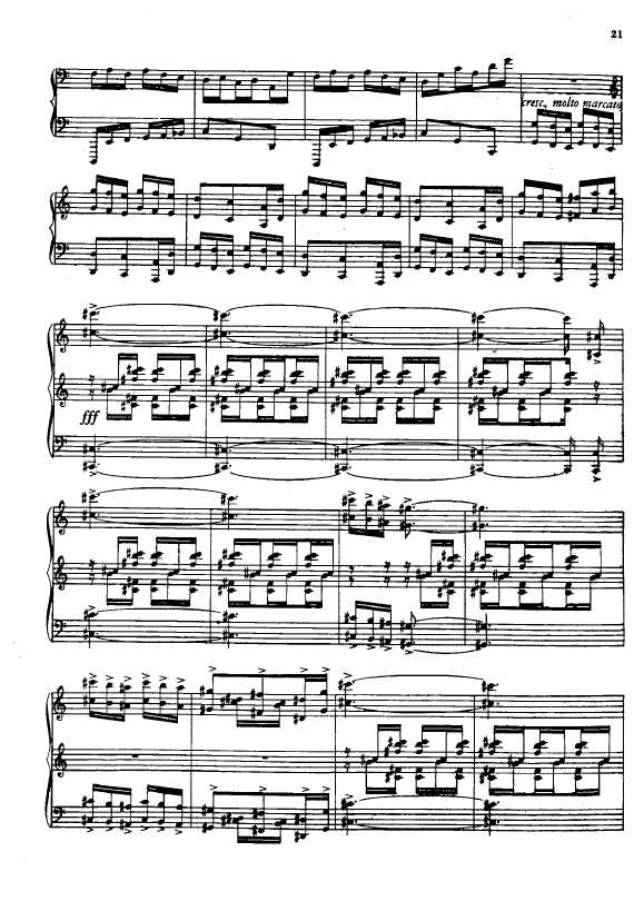 第一钢琴奏鸣曲 Piano Sonata No.1 Op.22钢琴谱