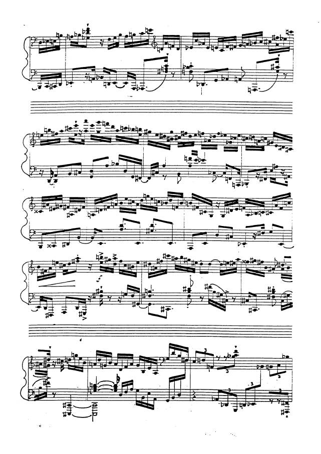 第九钢琴奏鸣曲 Piano Sonata No.9 Op.78钢琴谱