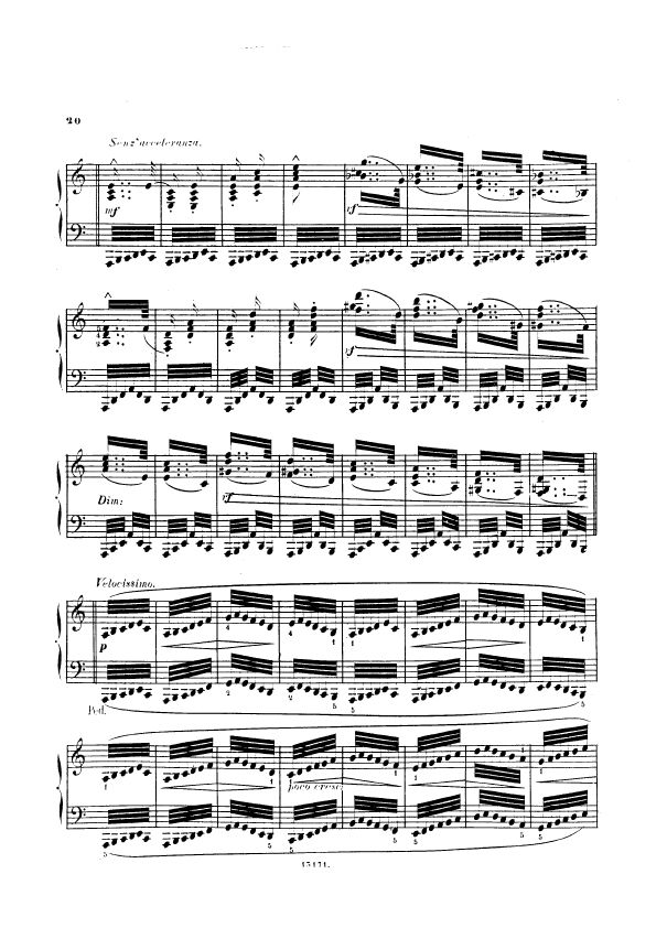 12首小调练习曲 12 Etudes in All Minor Keys Op.39钢琴谱