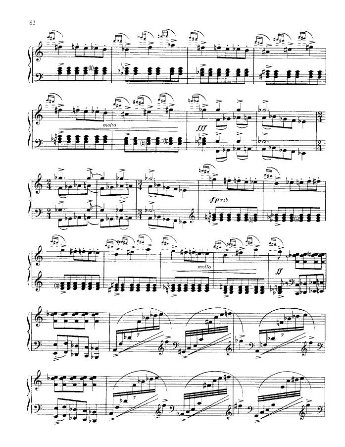 F大调第三钢琴奏鸣曲 Piano Sonata No.3 in F Major Op.46钢琴谱