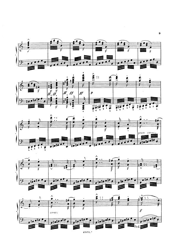 12首小调练习曲 12 Etudes in All Minor Keys Op.39钢琴谱