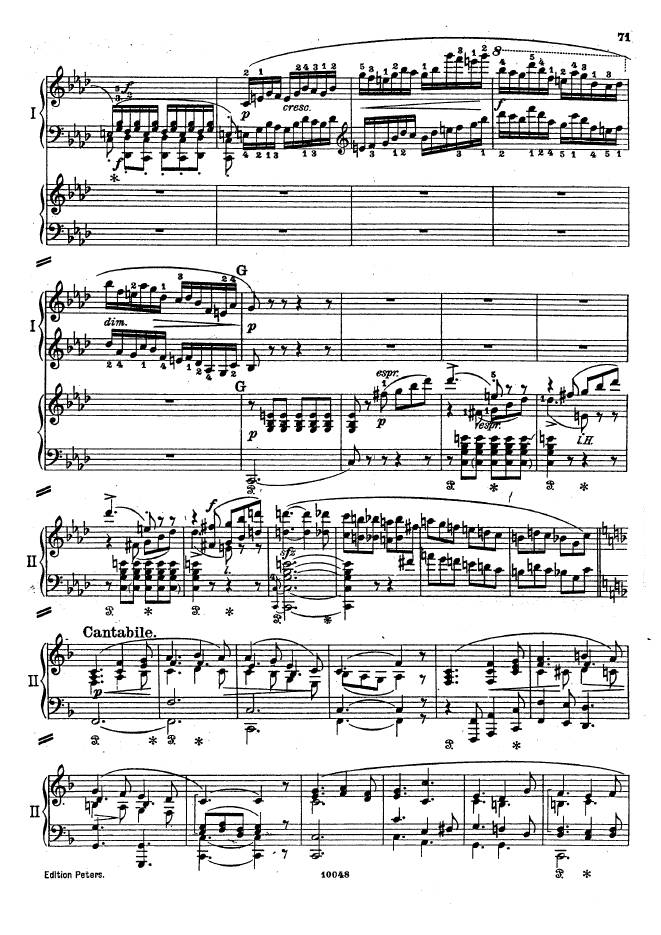 f小调钢琴协奏曲 Piano Concerto in f Minor Op.16钢琴谱