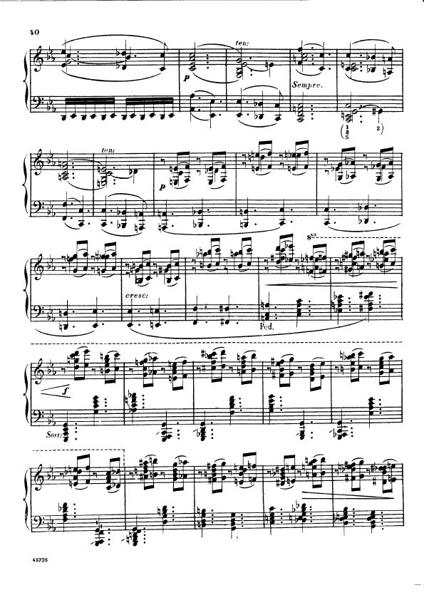 12首小调练习曲 12 Etudes in All Minor Keys Op.39钢琴谱