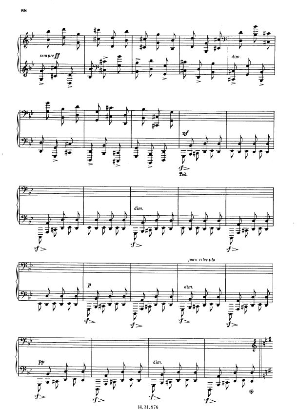 12首小调练习曲 12 Etudes in All Minor Keys Op.39钢琴谱