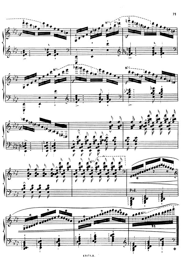 12首小调练习曲 12 Etudes in All Minor Keys Op.39钢琴谱