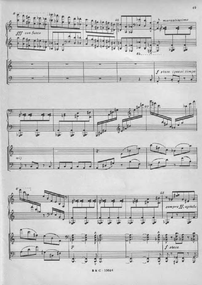 第一钢琴协奏曲 Piano Concerto No.1 Op.28钢琴谱