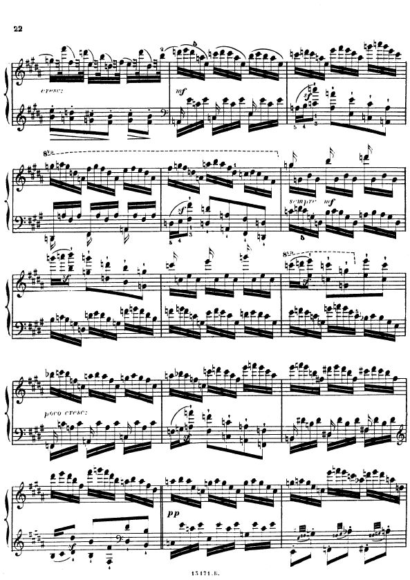 12首小调练习曲 12 Etudes in All Minor Keys Op.39钢琴谱