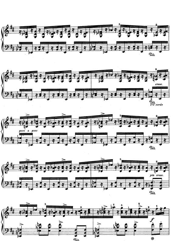 Lyric Pieces, Op.65, No.6钢琴谱