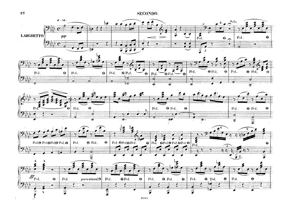 f小调第二钢琴协奏曲 Op.21 Piano Concerto No.2 in f Minor Op.21钢琴谱