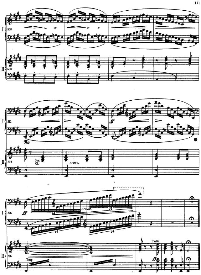 e小调第一钢琴协奏曲 Op.11 Piano Concerto No.1 in e Minor Op.11钢琴谱