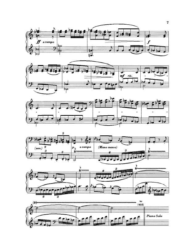 Cadenzas to Beethoven s Piano Concerto No[1].1 Op.15 华彩段钢琴谱