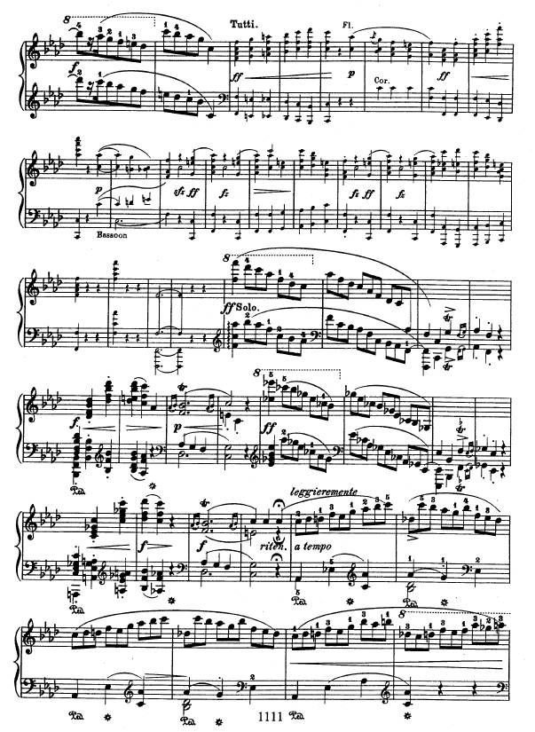 f小调第二钢琴协奏曲 Op.21 Piano Concerto No.2 in f Minor Op.21钢琴谱