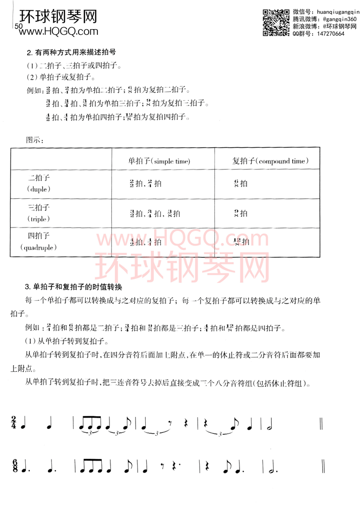 英皇考级乐理学习手册1钢琴谱