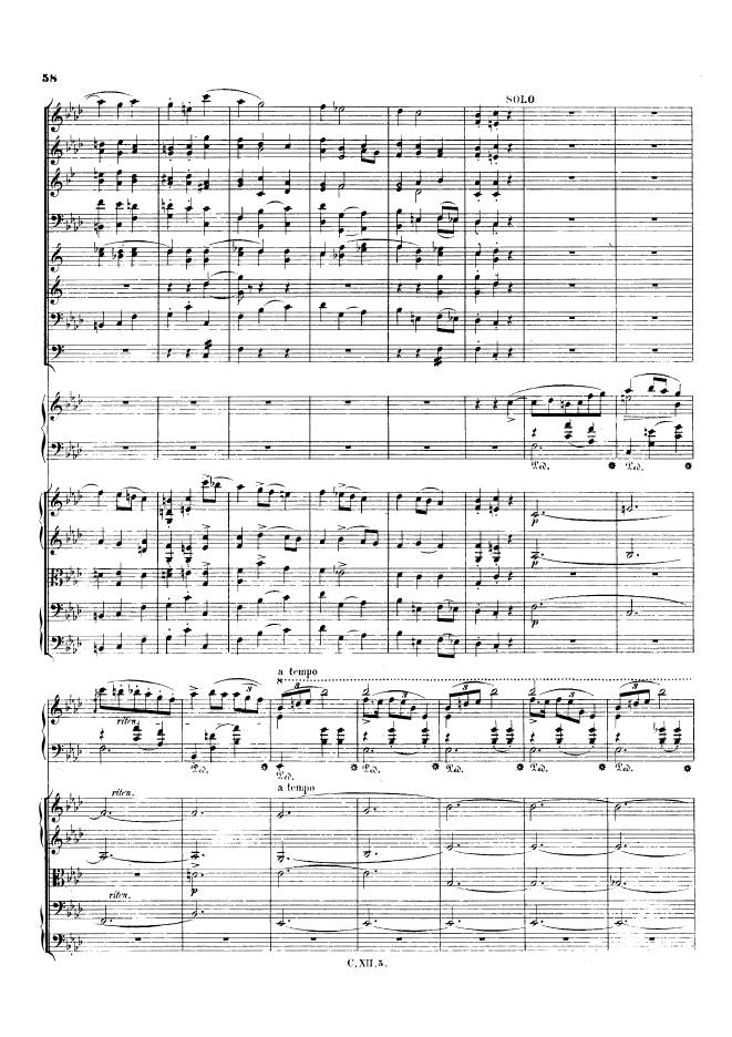 f小调第二钢琴协奏曲 Op.21 Piano Concerto No.2 in f Minor Op.21钢琴谱