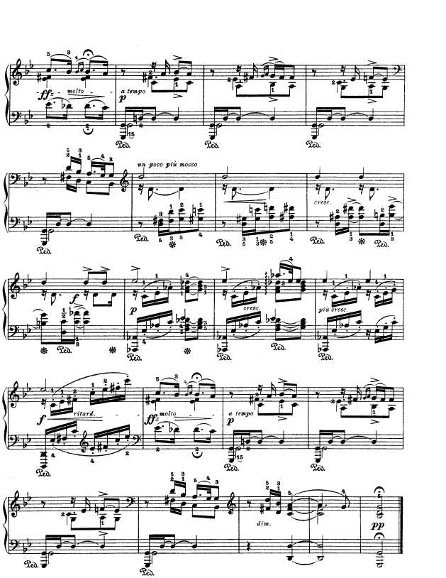 Lyric Pieces, Op.47, No.5钢琴谱