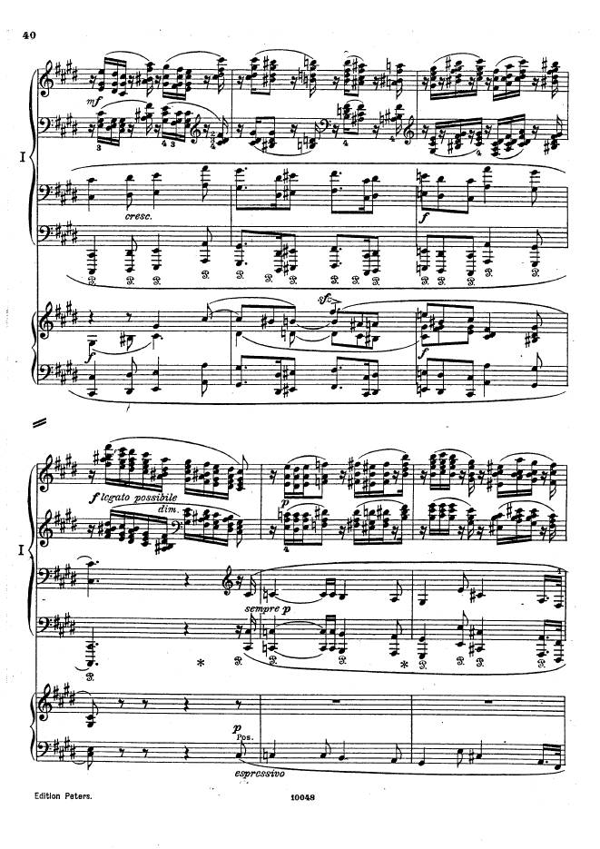 f小调钢琴协奏曲 Piano Concerto in f Minor Op.16钢琴谱