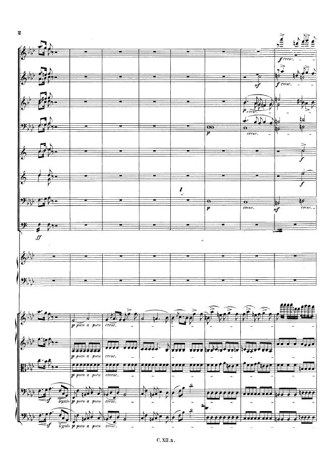 f小调第二钢琴协奏曲 Op.21 Piano Concerto No.2 in f Minor Op.21钢琴谱