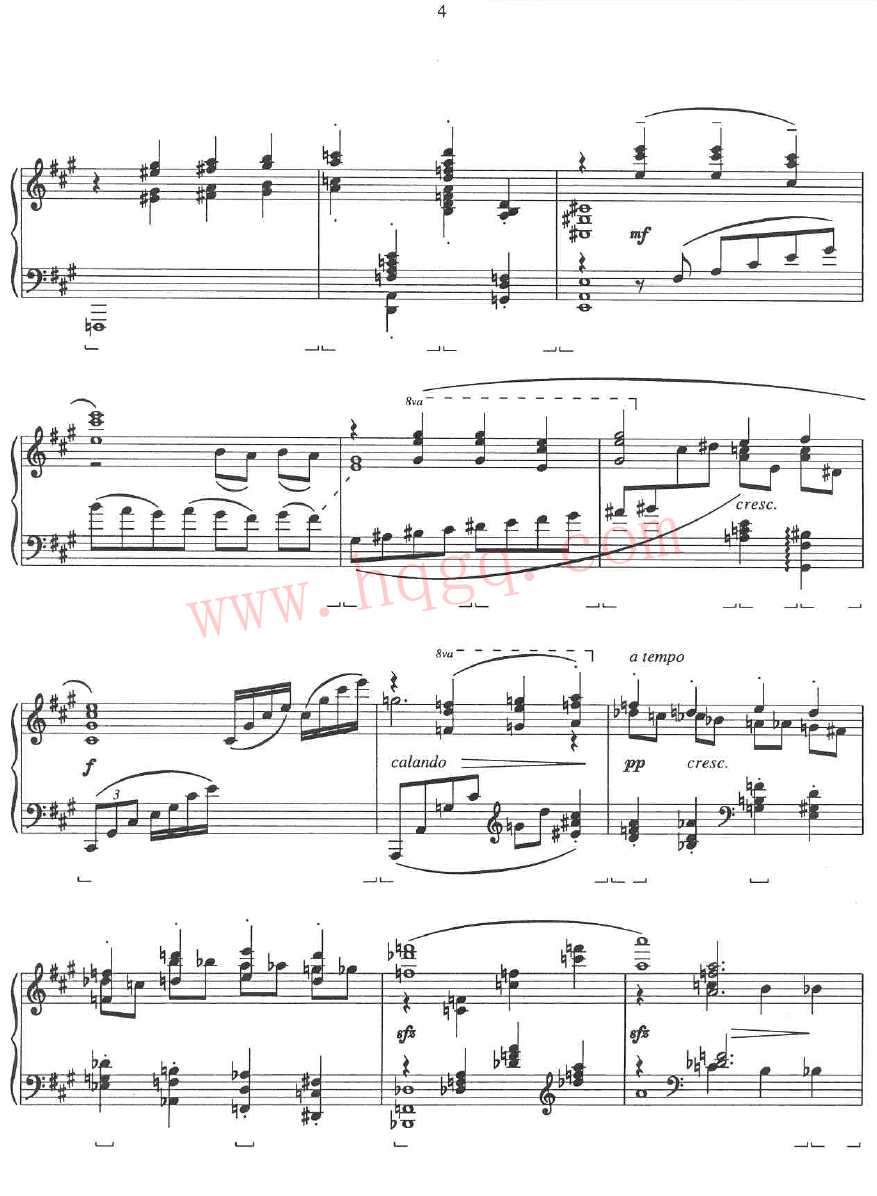 格什温练习曲 Gershwin Etudes钢琴谱