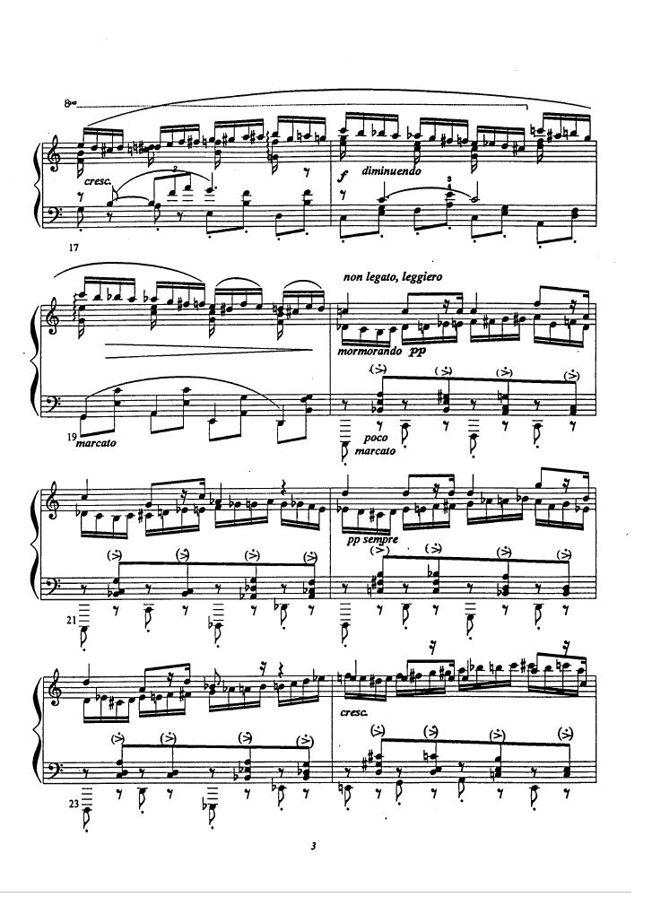 12首小调练习曲 12 Etudes in All The Minor Keys钢琴谱