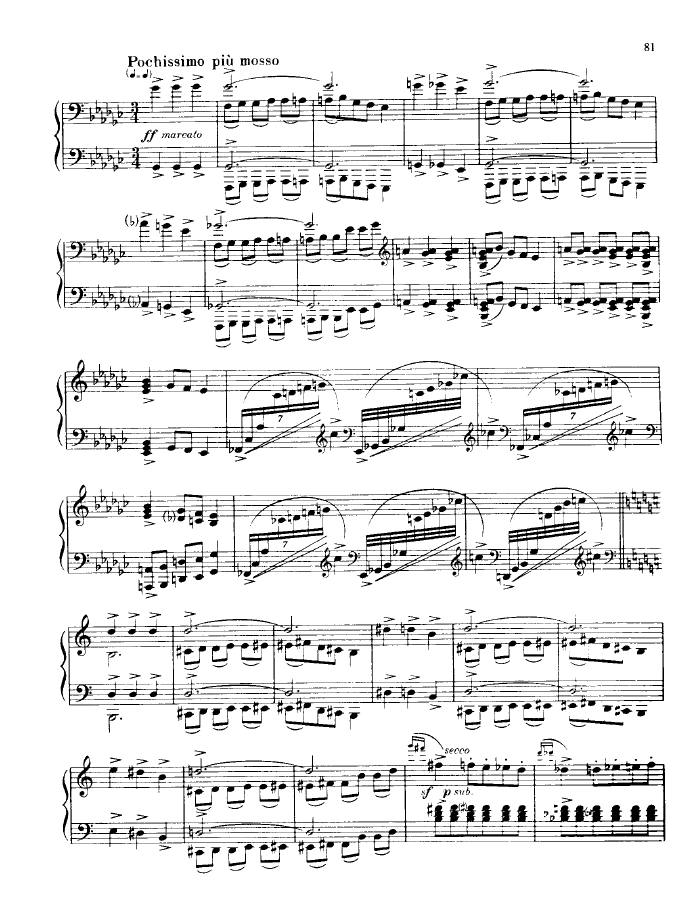 F大调第三钢琴奏鸣曲 Piano Sonata No.3 in F Major Op.46钢琴谱