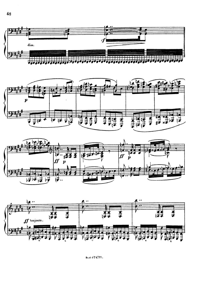 钢琴大奏鸣曲“人生”Grand Sonata Les Quatve Ages Op.33钢琴谱