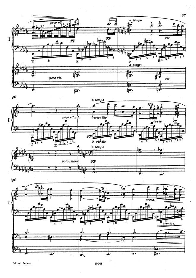 f小调钢琴协奏曲 Piano Concerto in f Minor Op.16钢琴谱