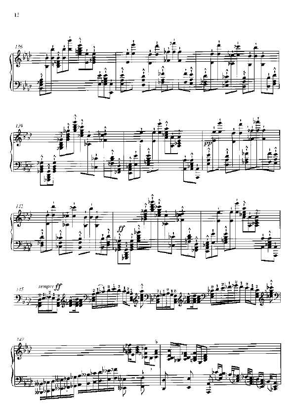 3首华丽练习曲 3 Grandes Etudes Op.76钢琴谱