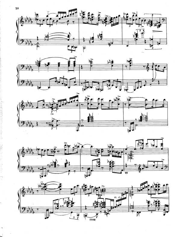 变奏曲 Variations Op.41钢琴谱