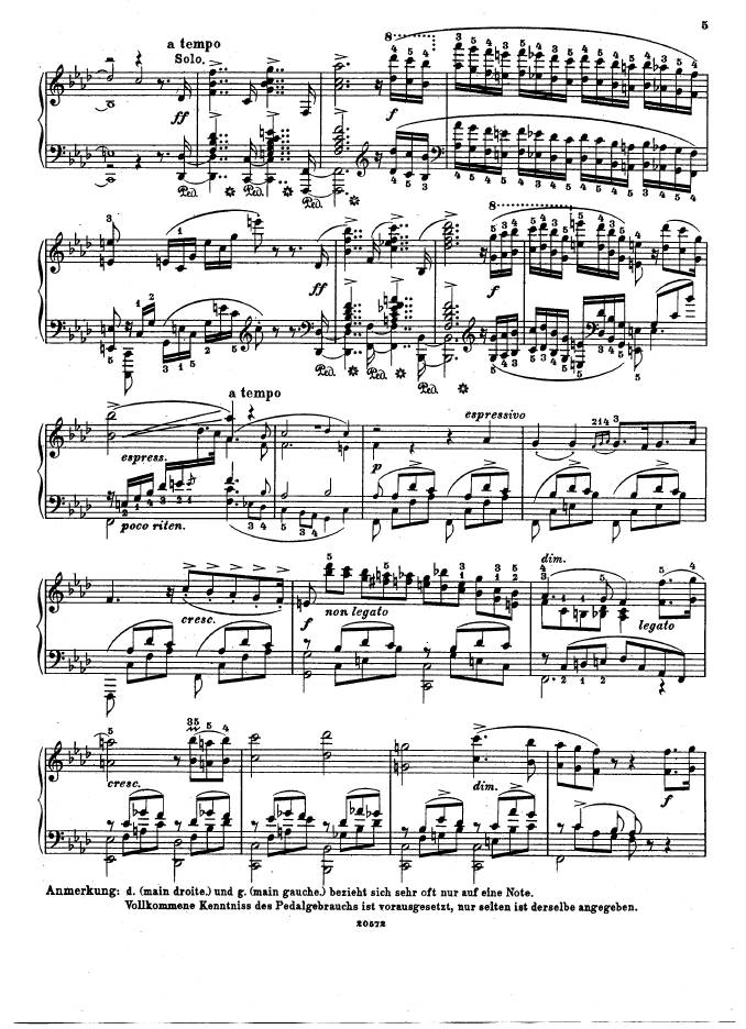 f小调钢琴协奏曲 Piano Concerto in f Minor Op.16钢琴谱