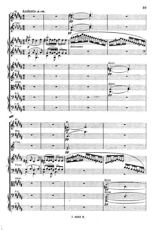 叙事曲 Ballade for Piano and Orchestra Op.19钢琴谱