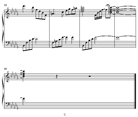 Tears钢琴谱