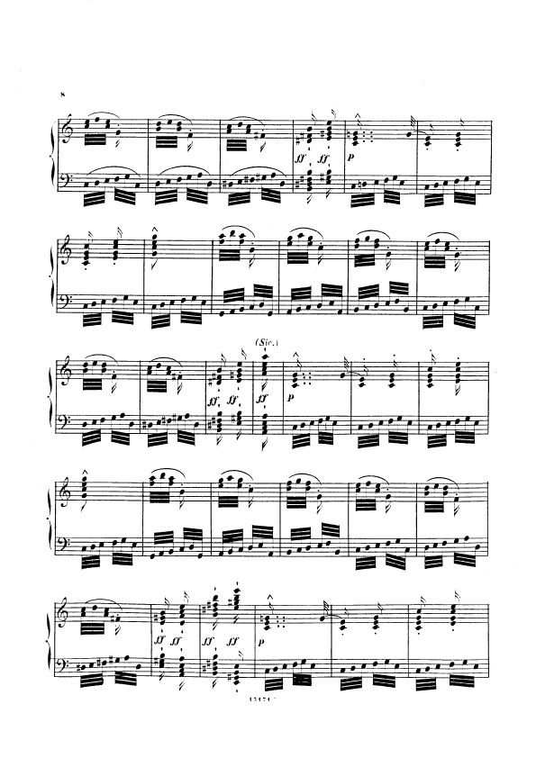 12首小调练习曲 12 Etudes in All Minor Keys Op.39钢琴谱