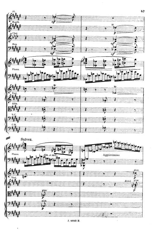 叙事曲 Ballade for Piano and Orchestra Op.19钢琴谱