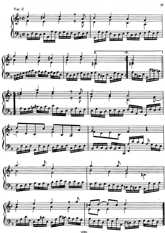 d小调第三组曲 Suite No.3 in d Minor HWV 428钢琴谱