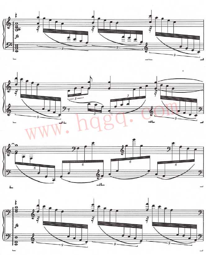 格什温练习曲 Gershwin Etudes钢琴谱