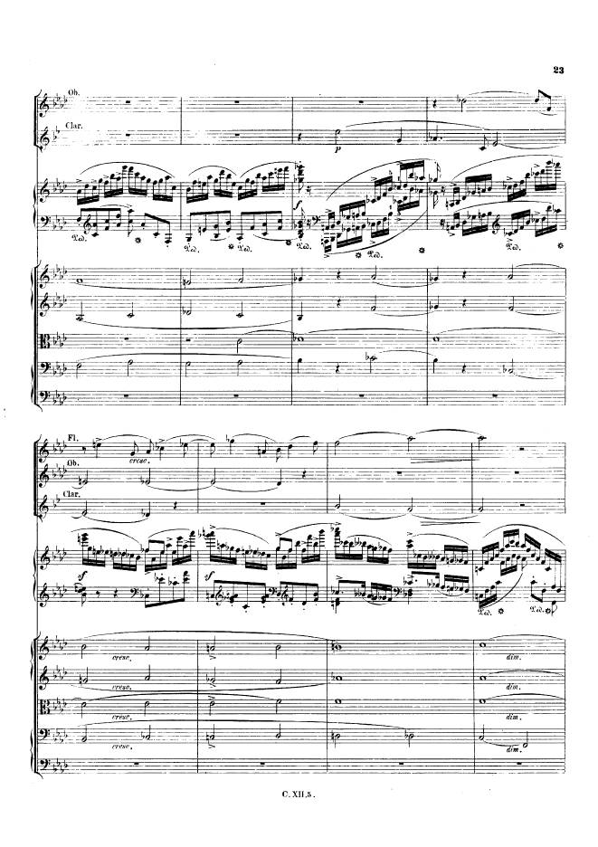 f小调第二钢琴协奏曲 Op.21 Piano Concerto No.2 in f Minor Op.21钢琴谱