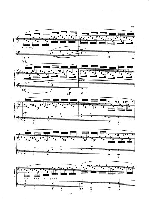 12首小调练习曲 12 Etudes in All Minor Keys Op.39钢琴谱