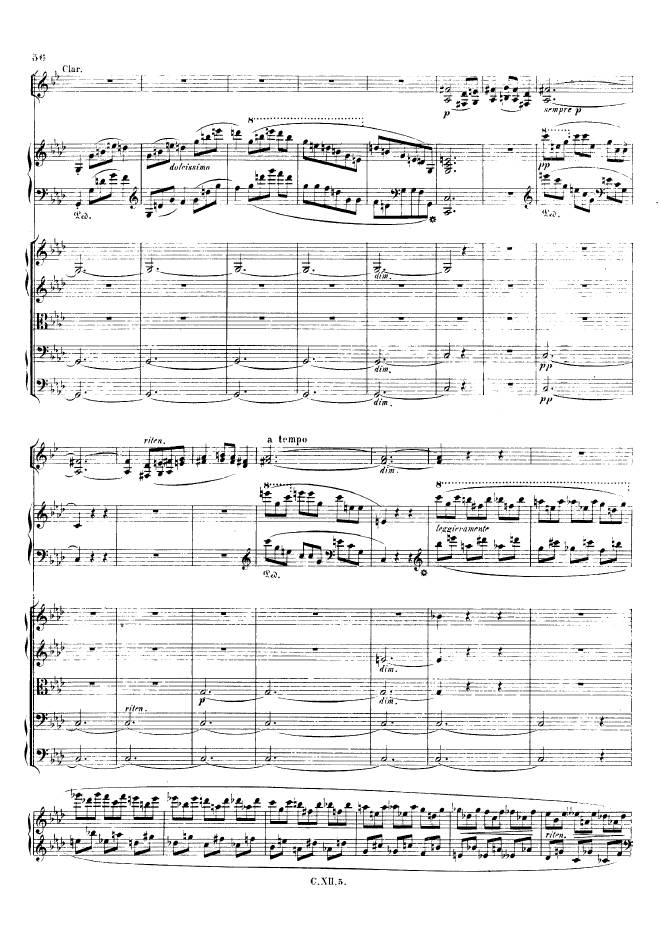 f小调第二钢琴协奏曲 Op.21 Piano Concerto No.2 in f Minor Op.21钢琴谱