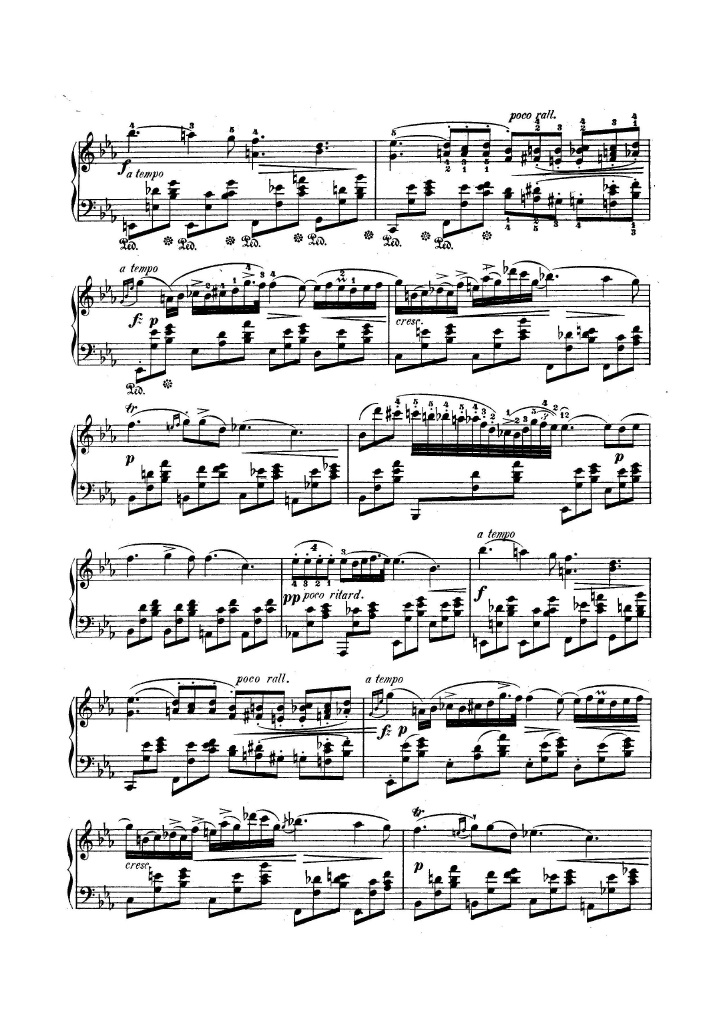 Nocturne In E Flat Major Op 9 No 2钢琴谱