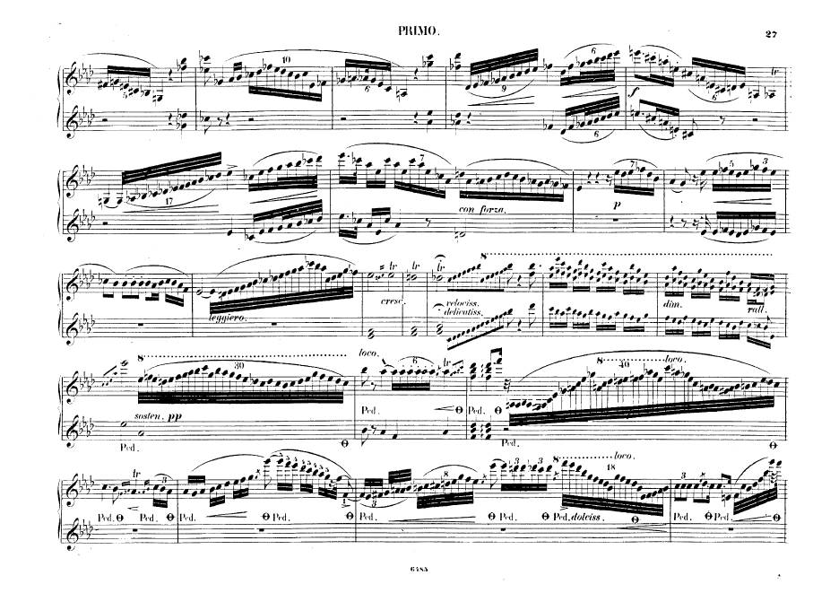 f小调第二钢琴协奏曲 Op.21 Piano Concerto No.2 in f Minor Op.21钢琴谱