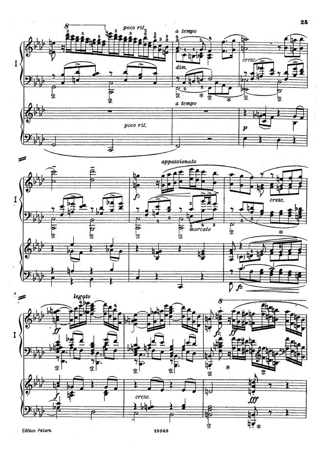 f小调钢琴协奏曲 Piano Concerto in f Minor Op.16钢琴谱