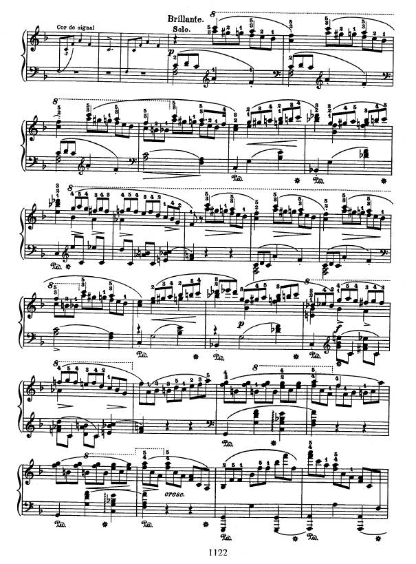 f小调第二钢琴协奏曲 Op.21 Piano Concerto No.2 in f Minor Op.21钢琴谱